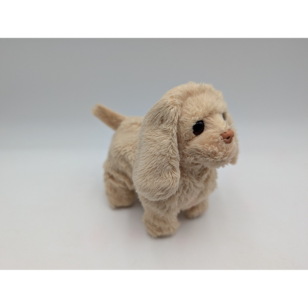 FurReal Friends Plush Dog Tan Puppy Electronic Hasbro Toy Works